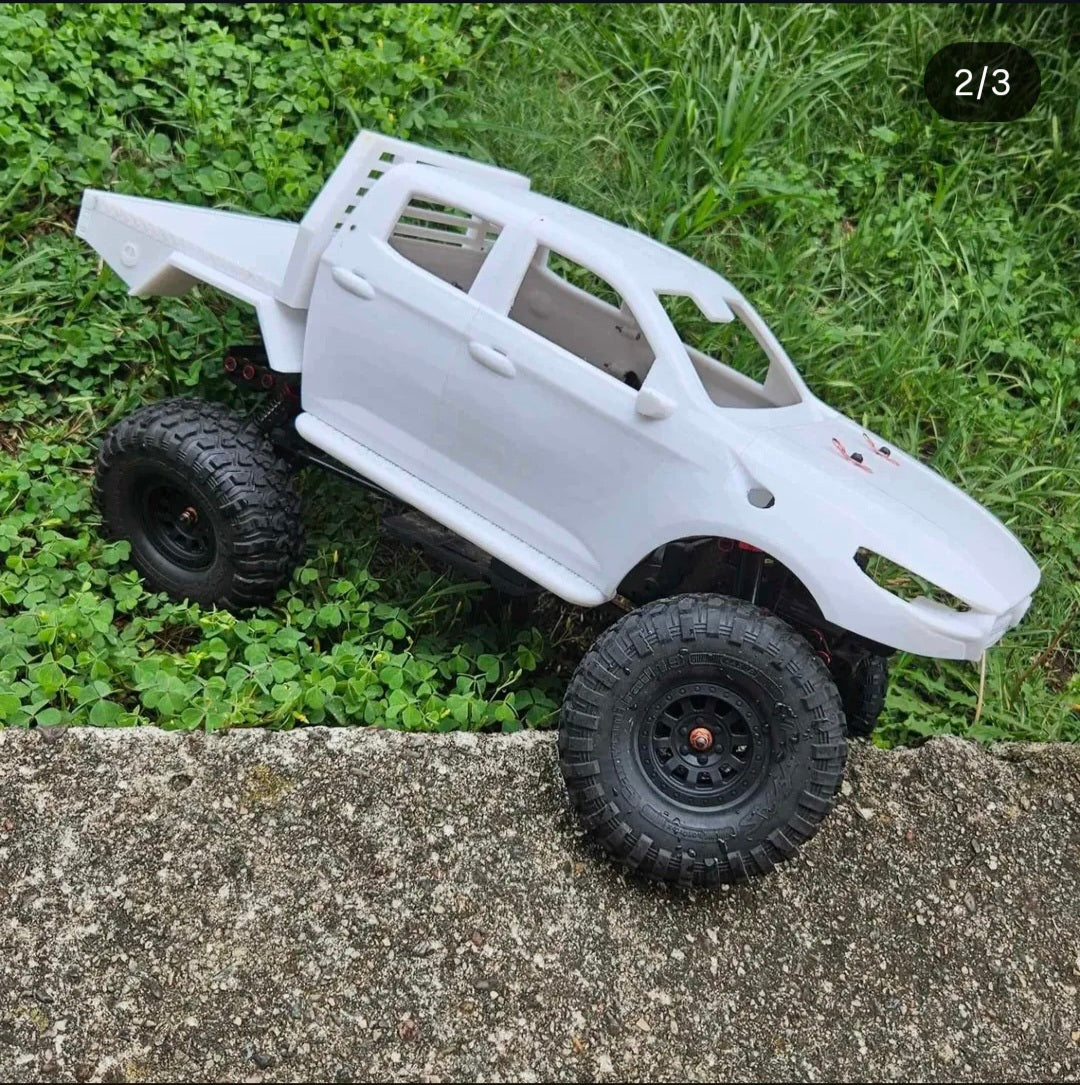 1/10 3D Printed late model BT50 Dual cab