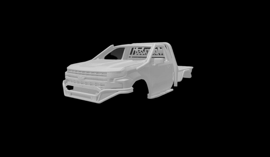 1/10 Silverado single cab body