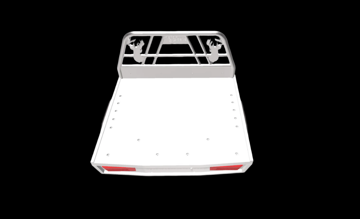 1/10 3D Printed deer head single cab tray