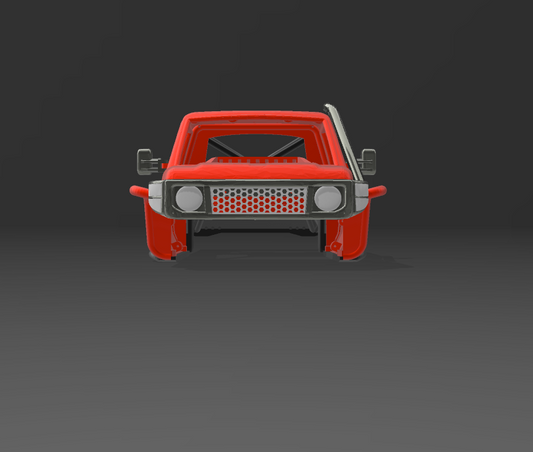 1/10 3D Printed winch truck landcruiser