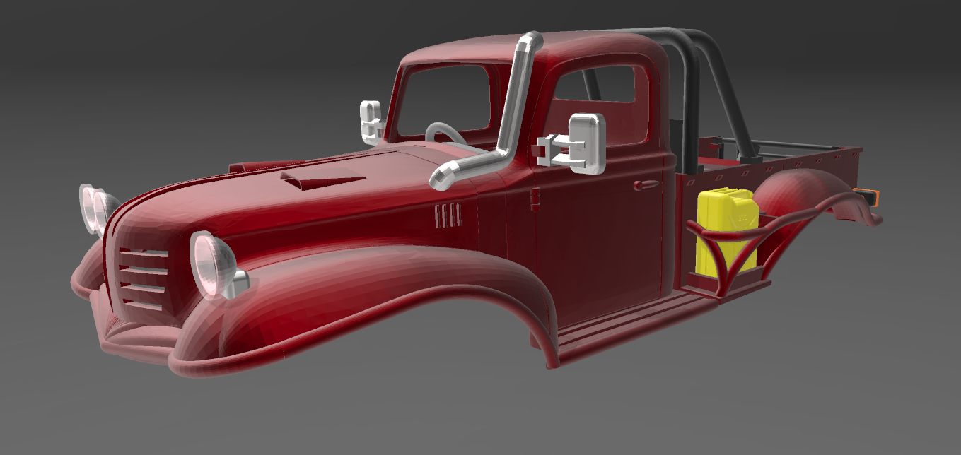 Assorted 1/10 4wd Cabs