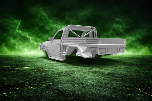 1/18 scaled 80 series chopped single cab