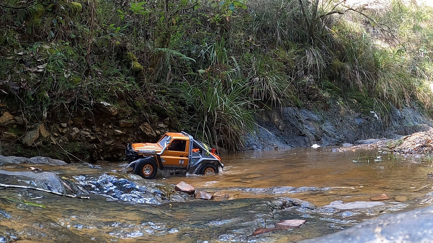 1/10 Landcruiser Winch truck body with tray