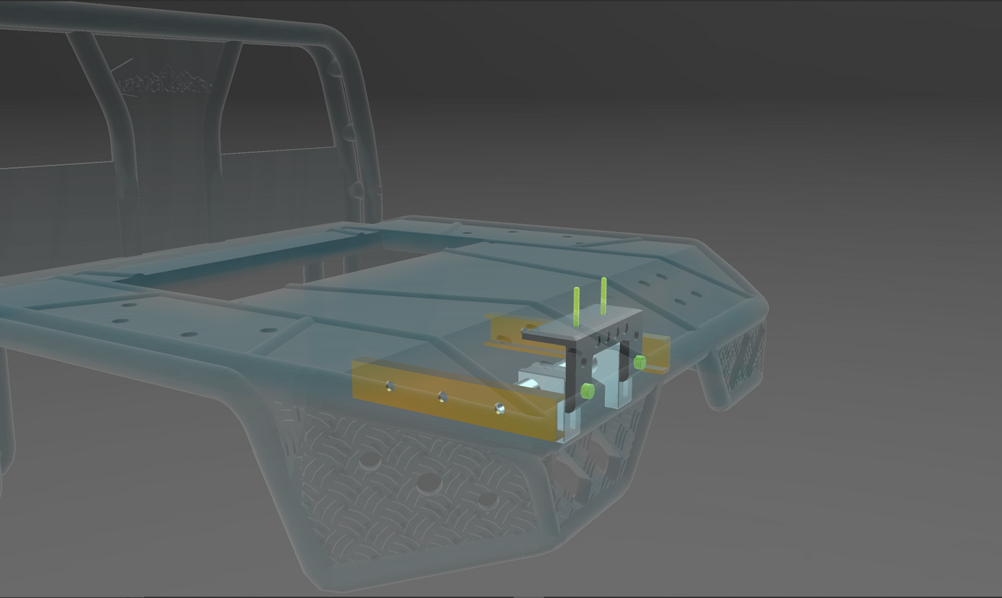 1/10 70mm rear Tray mount