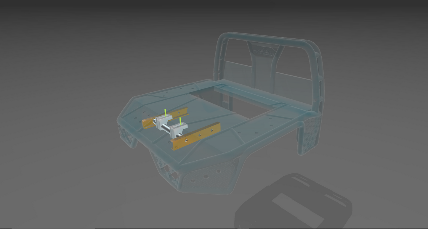 1/10 70mm rear Tray mount