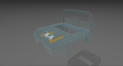 1/10 70mm rear Tray mount