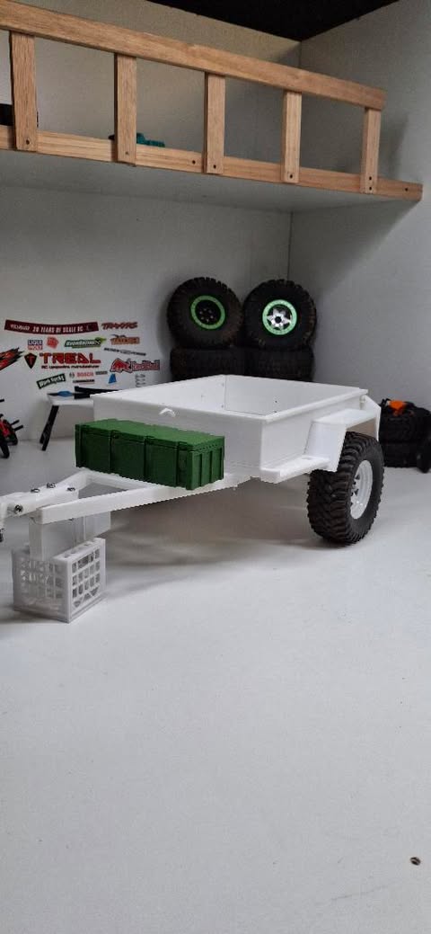 1/10th RC Modular Box Trailer ARTR