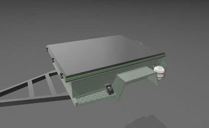 1/10th RC Modular Box Trailer ARTR