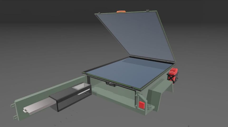 1/10th RC Modular Box Trailer ARTR
