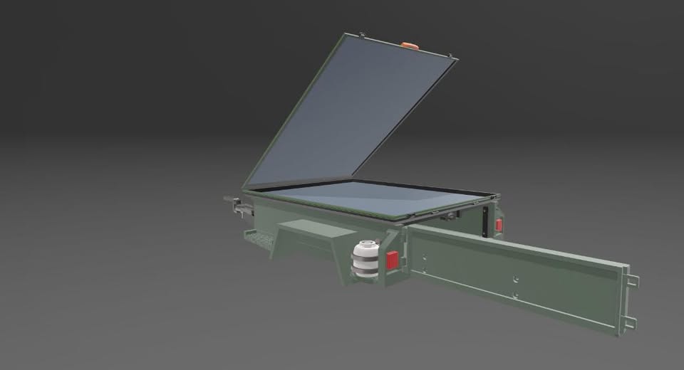 1/10th RC Modular Box Trailer ARTR