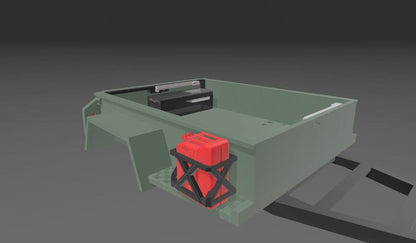 1/10th RC Modular Box Trailer ARTR