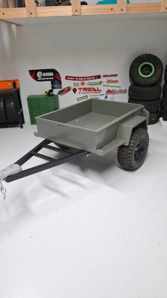 1/10th RC Modular Box Trailer ARTR