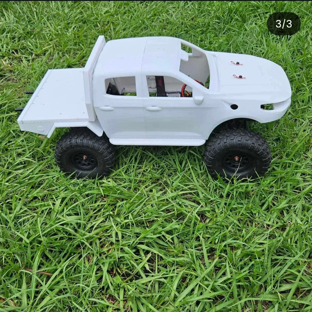 1/10 3D Printed late model BT50 Dual cab