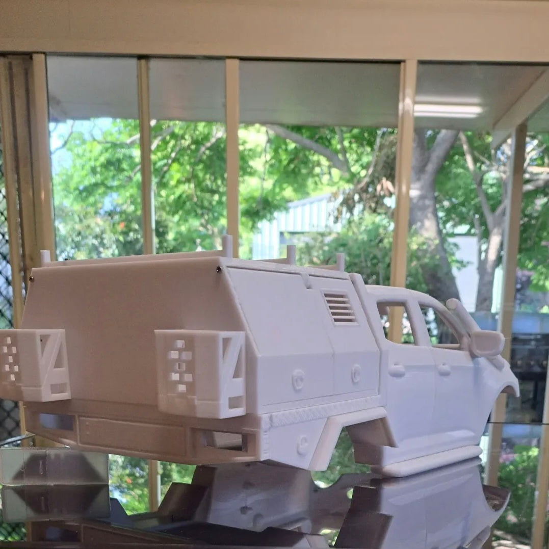 1/10 3D Printed late model BT50 Dual cab