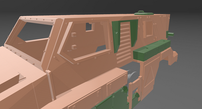 1/10 3D Printed aussie bushmaster