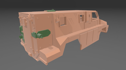 1/10 3D Printed aussie bushmaster