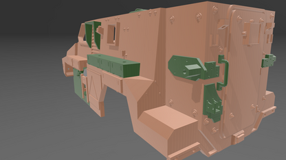 1/10 3D Printed aussie bushmaster