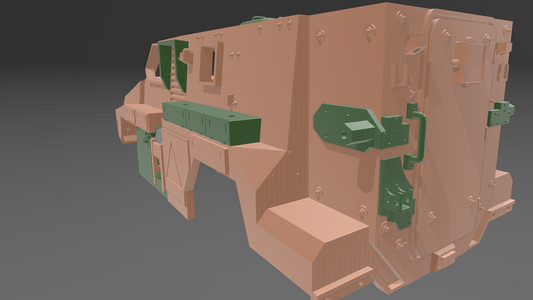 1/10 3D Printed aussie bushmaster