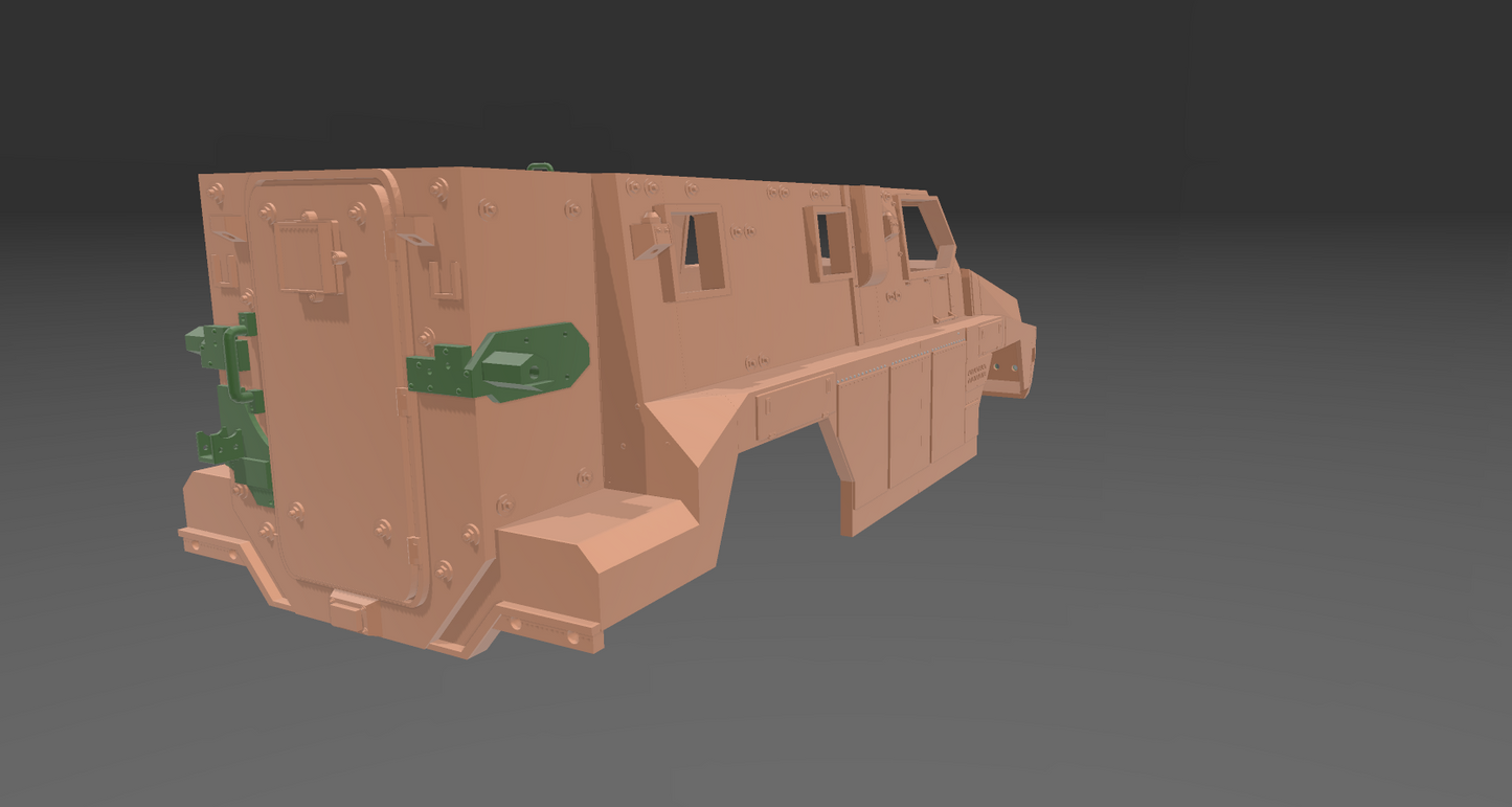 1/10 3D Printed aussie bushmaster