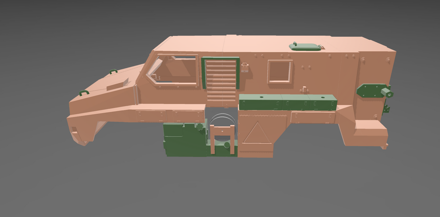 1/10 3D Printed aussie bushmaster