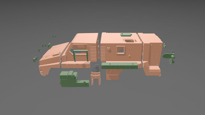 1/10 3D Printed aussie bushmaster