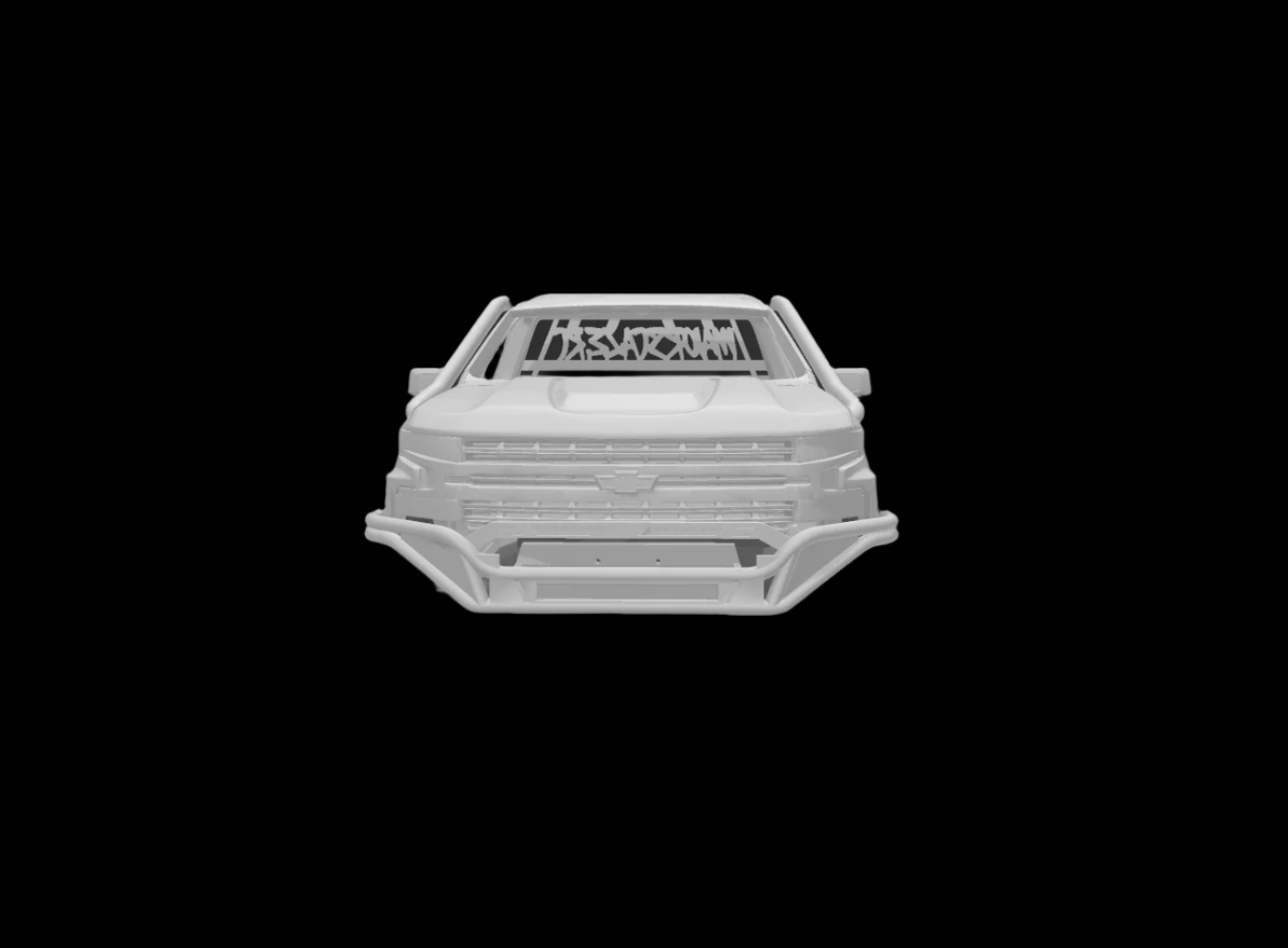 1/10 3D Printed Silverado single cab