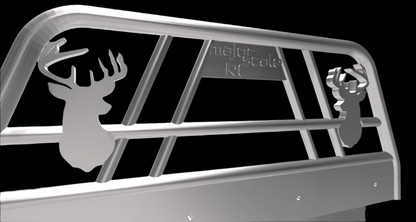 1/10 3D Printed deer head single cab tray