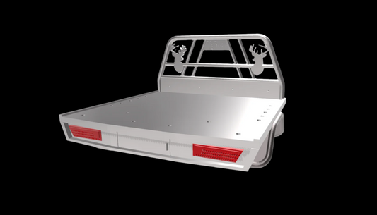 1/10 3D Printed deer head single cab tray