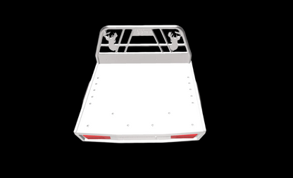 1/10 3D Printed deer head single cab tray