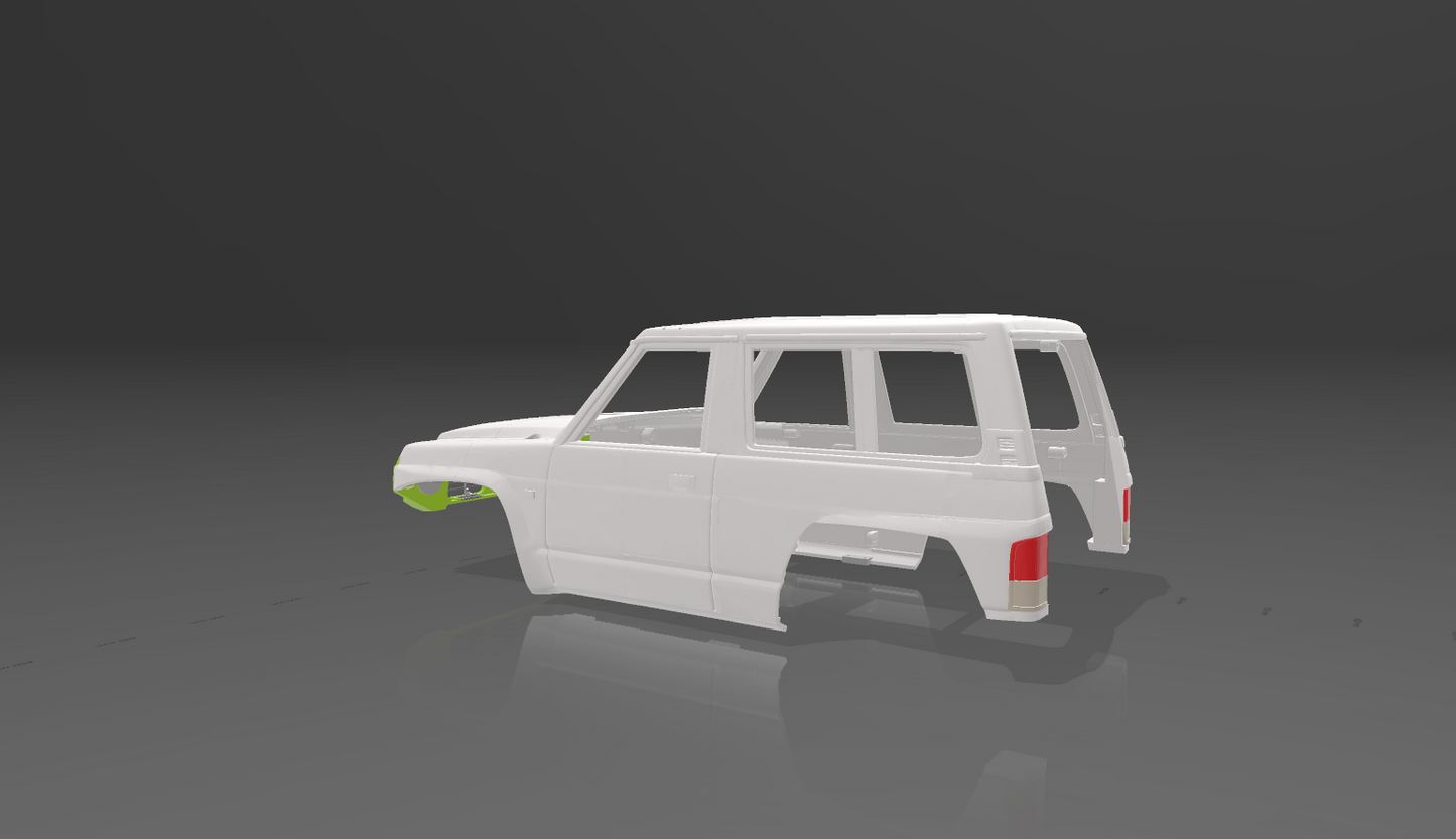 1/10 3D Printed GQ Mid Wheelbase