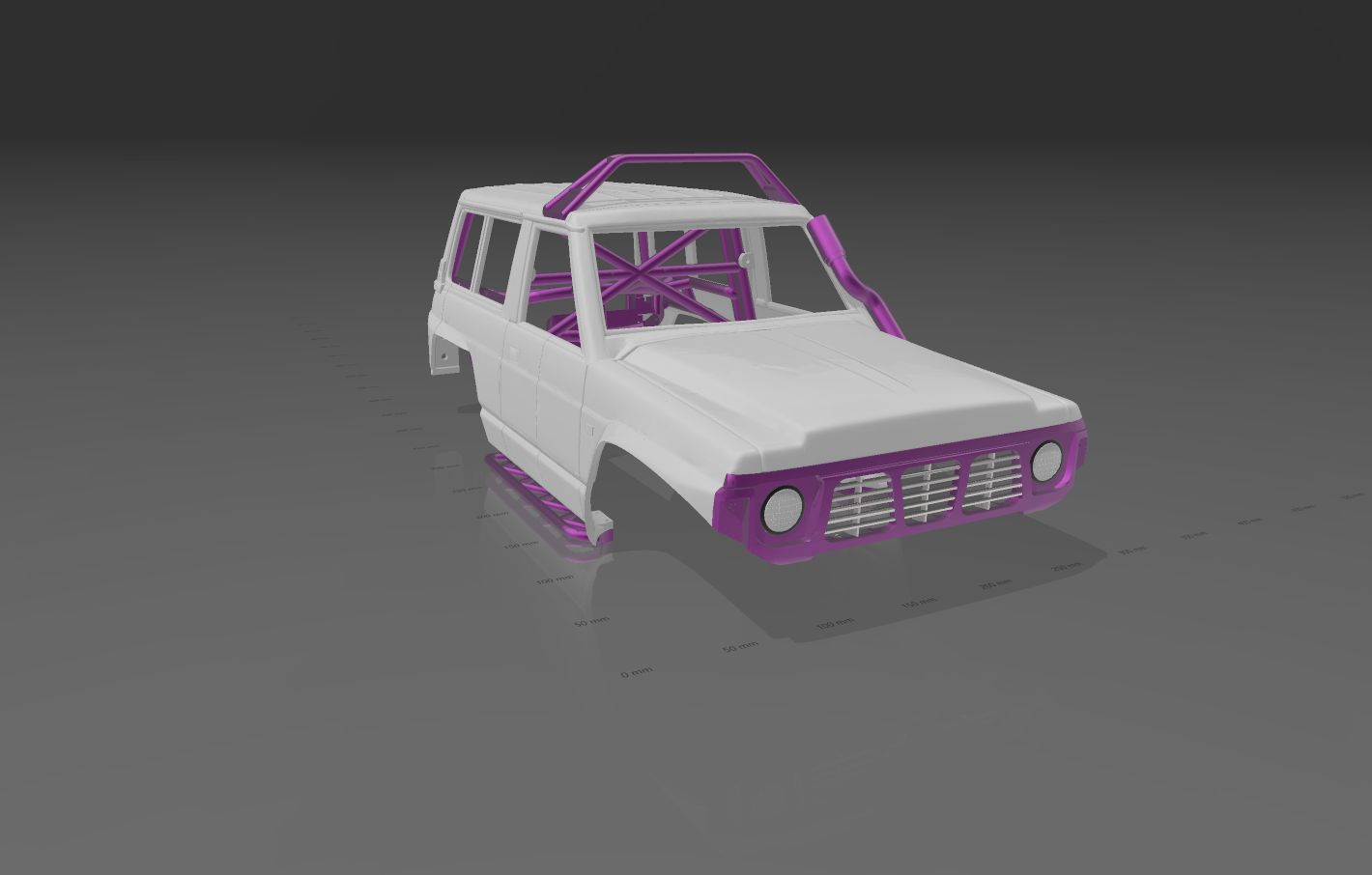 1/10 3D Printed GQ Mid Wheelbase