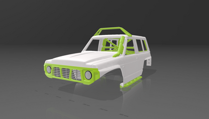 1/10 3D Printed GQ Mid Wheelbase