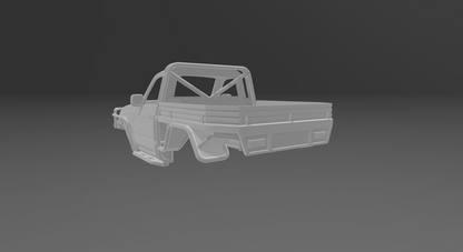 1/18 scaled 80 series chopped single cab