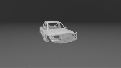 1/18 scaled 80 series chopped single cab