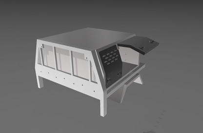 1/10 Touring Style Tray + Canopy