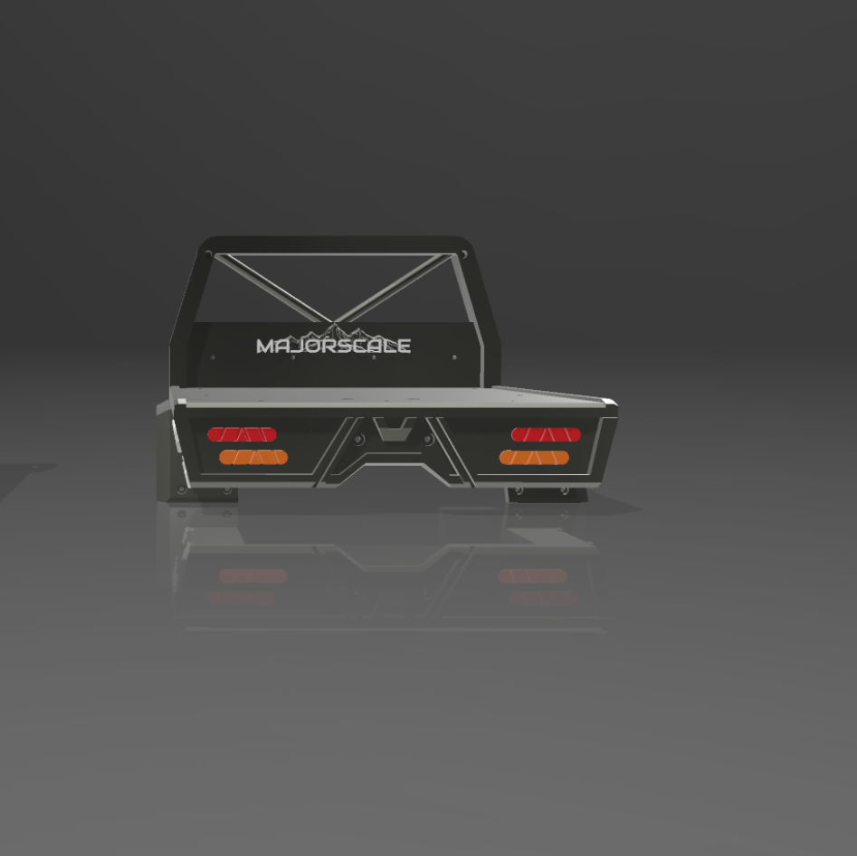 1/10 Variable size Dual-cab Tray with Canopy