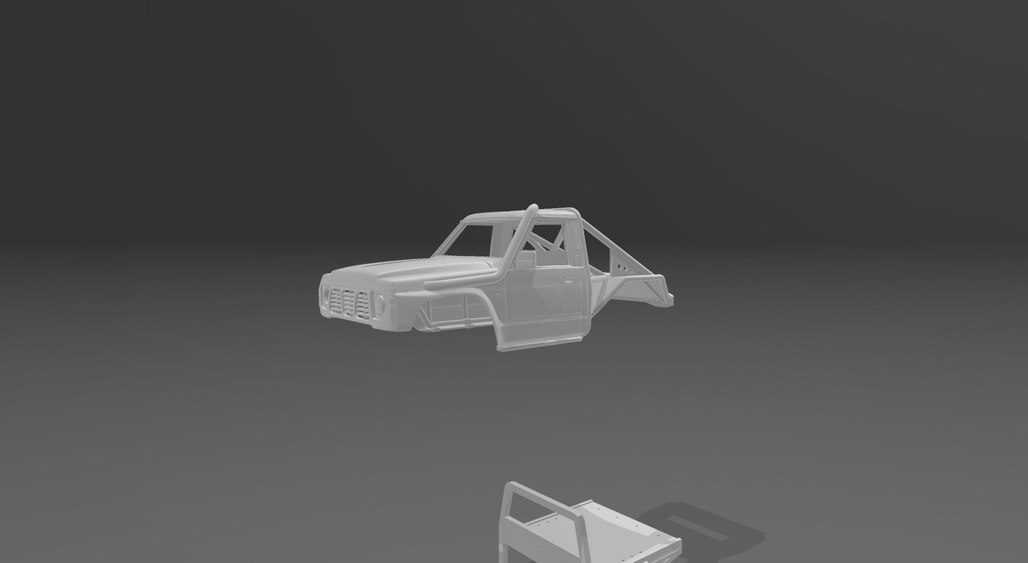 1/18 Gq Patrol Single cab
