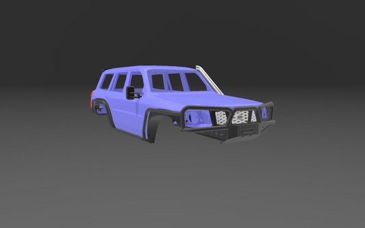 1/10 GU Patrol wagon s4