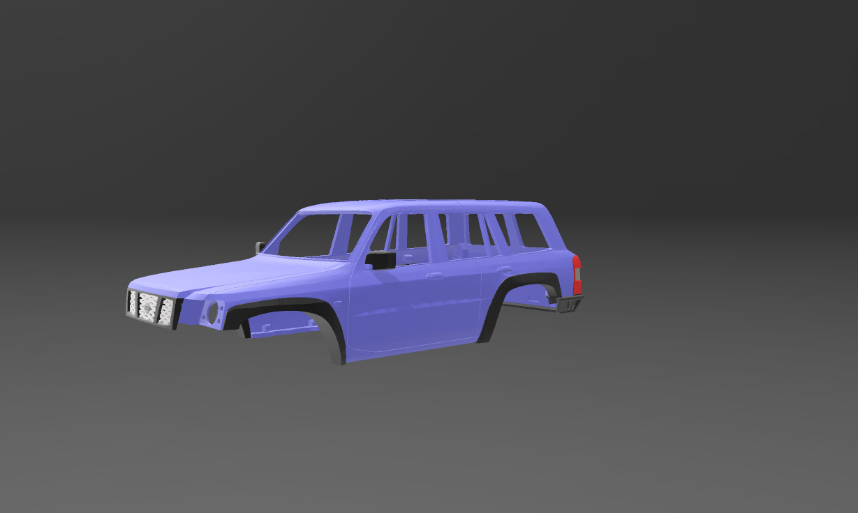 1/10 GU Patrol wagon s4