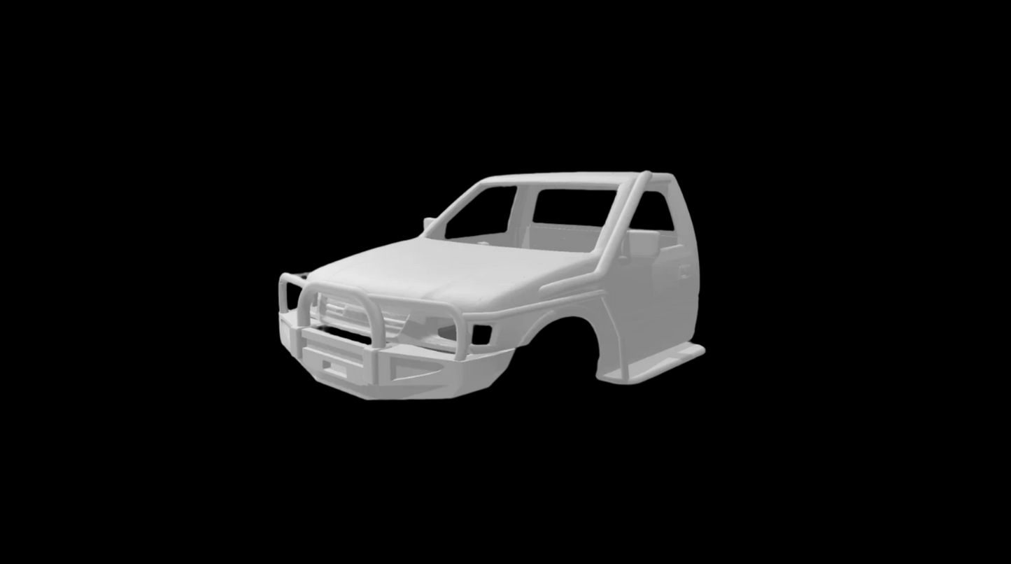 1/10 3D Printed rodeo single cab