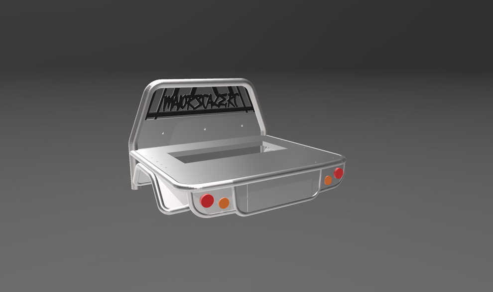 1/10 3D Printed tube style tray – majorscale.rc