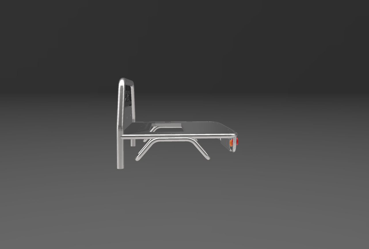 1/10 3D Printed tube style tray