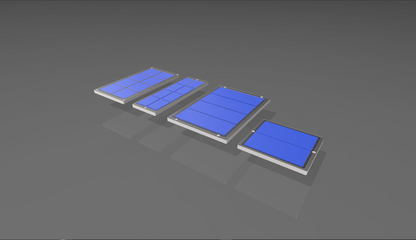 1/10 scale solar panel