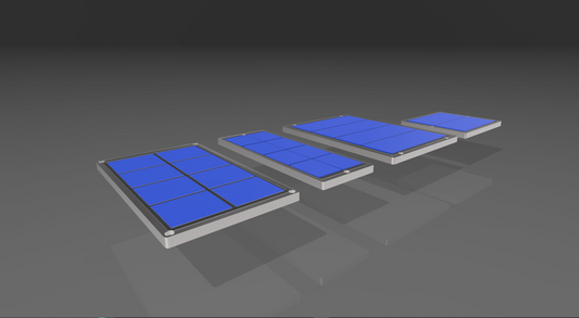 1/10 scale solar panel