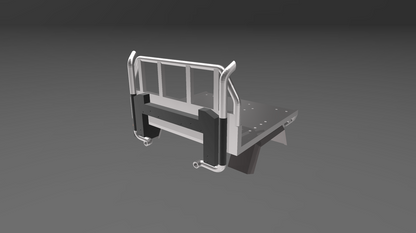 1/10 Single cab tray with exhaust stacks