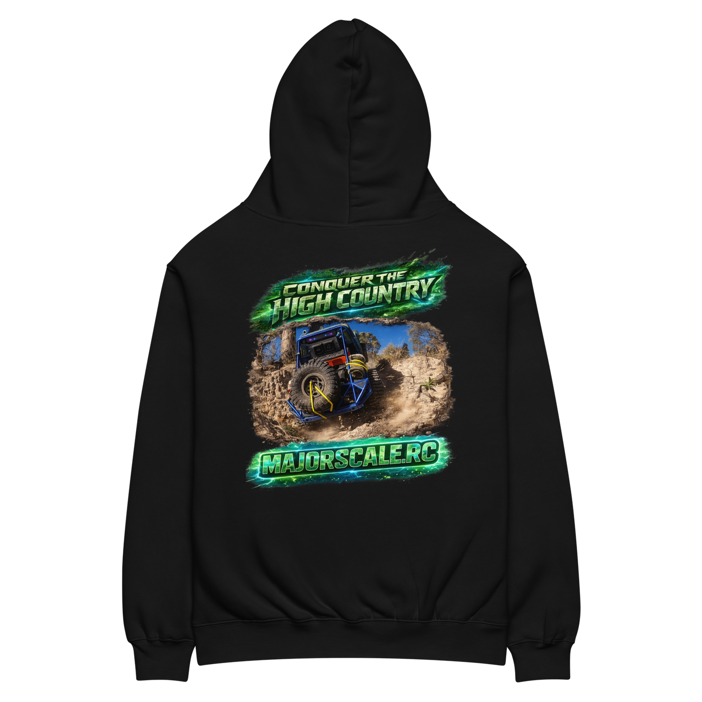 Conquer The High Country oversized hoodie